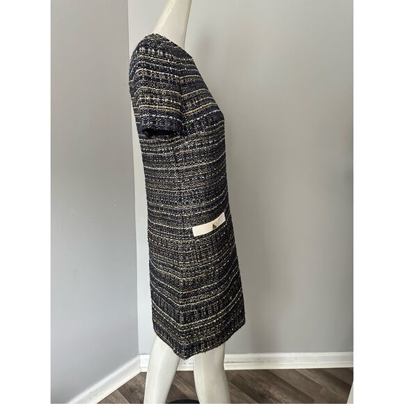NWT Valentino Garavani Tweed Party Mini Dress with Pockets Size US 2 $5000 - Picture 9 of 12
